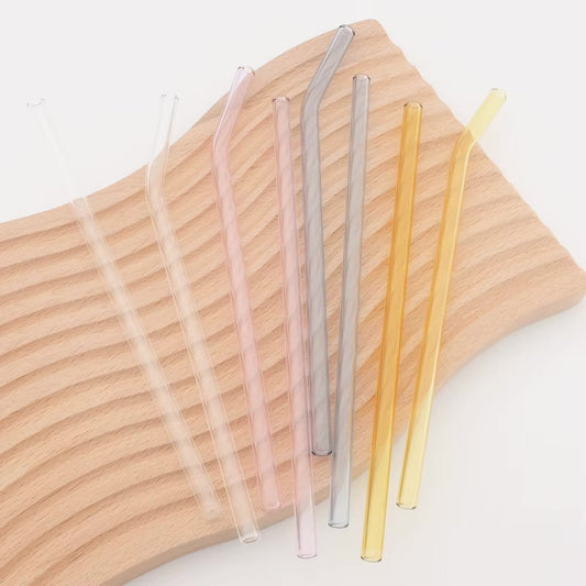 clear sip strohhalm set | 8 stück