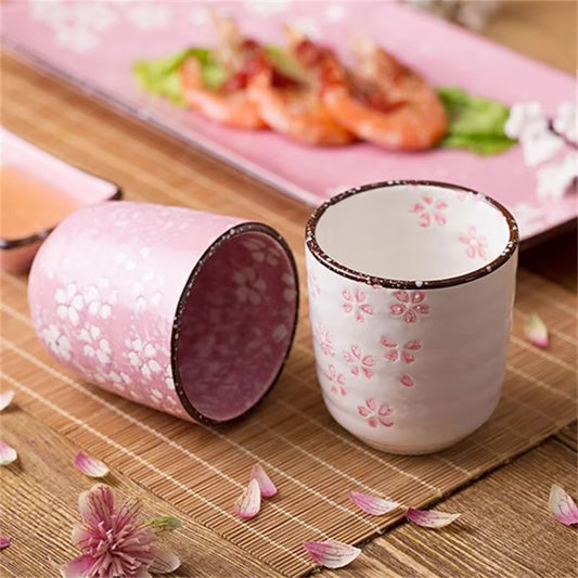 japanische kirschblüte tasse