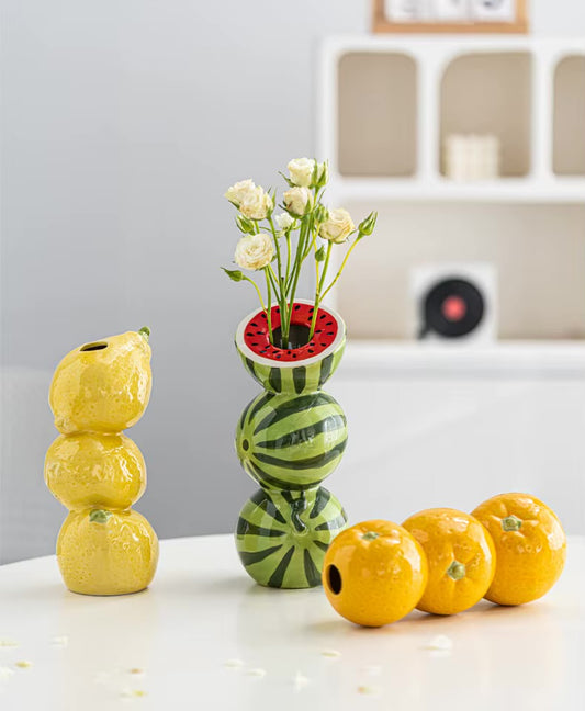 keramik fruit & form vasen